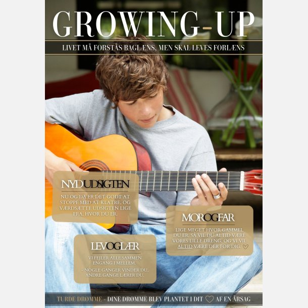 Plakat | Magasin Growing-Up