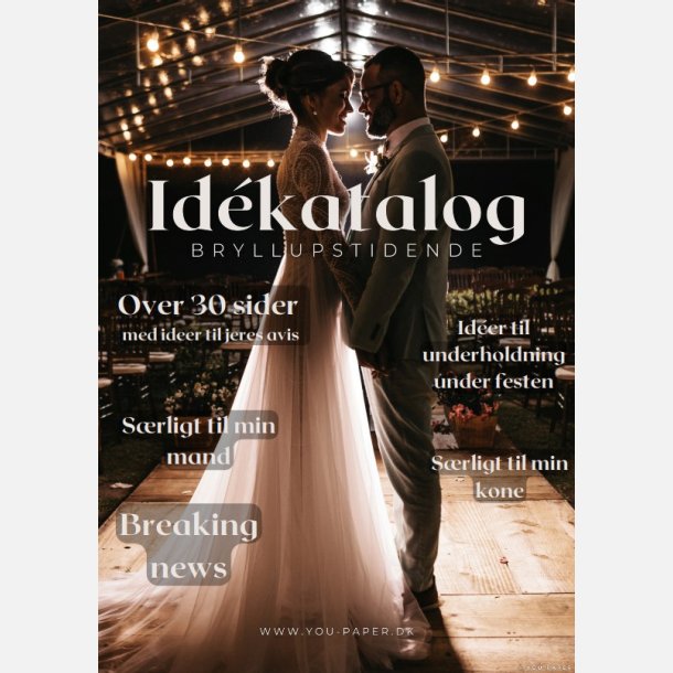 Bryllupstidende | Classic i naturlook